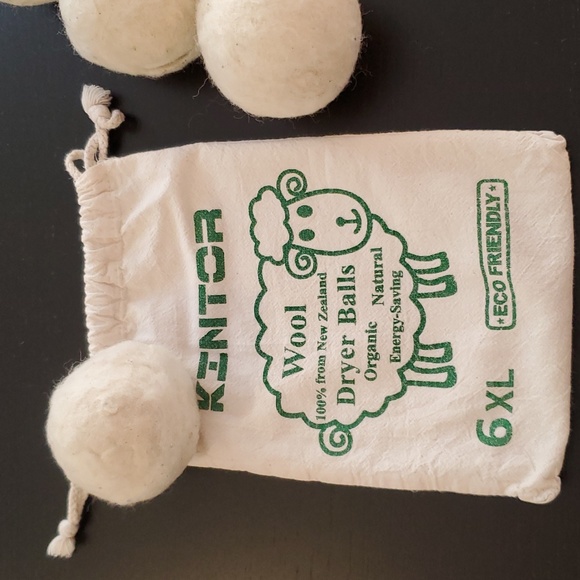 6 Eco-friendly organic wool dryer balls - Picture 3 of 7